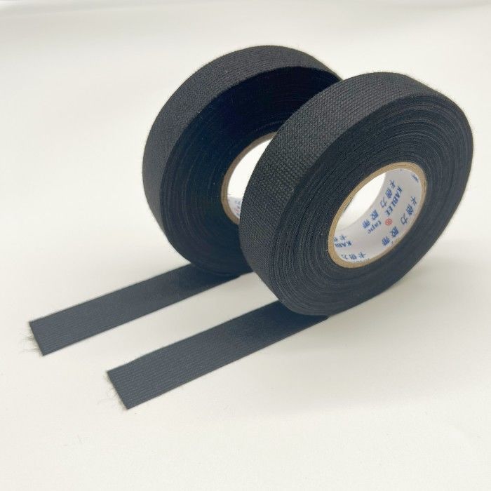 نوار سیم کشی فلیس میرایی نویز بادوام سیاه رنگ 25mm 32mm عرض 38mm