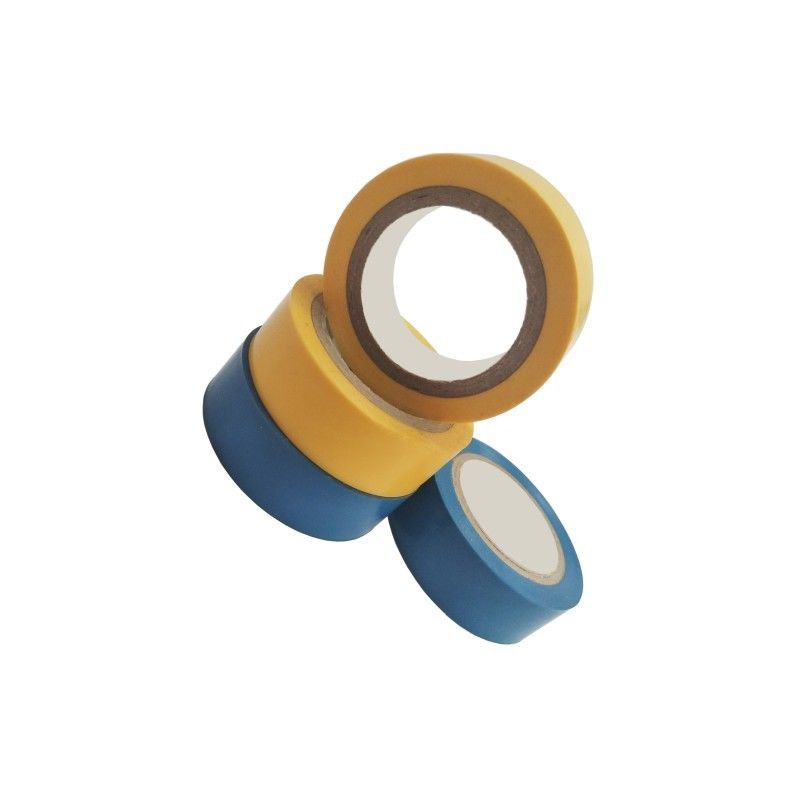 0.13mm ضخامت رنگ های عایق پی وی سی نوار 20M 25M طول برای سیم خودرو