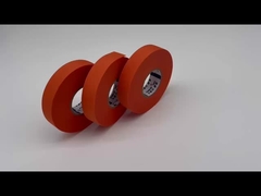 نوار بسته بندی دسته سیم خودرو نارنجی سفارشی مقاوم در برابر مواد شیمیایی