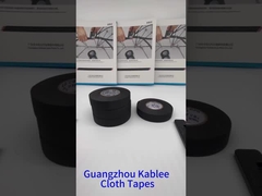 نوار سیم کشی پارچه مقاوم در برابر شعله رنگ مشکی برای خودرو